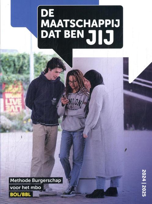 De maatschappij dat ben JIJ BOLBBL 9789492620545, Boeken, Studieboeken en Cursussen, Zo goed als nieuw, Verzenden