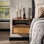 Nachtkastje Luca met 1 lade, Minder dan 45 cm, Verzenden, Nieuw, 55 tot 70 cm