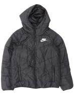 NIKE Mens Hooded Padded Jacket UK 36 Small Navy Blue, Verzenden, Nieuw