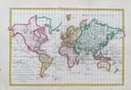 Wereldkaart, Kaart - Globe / Mercator-projectie; Desmarest &, Nieuw