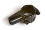 Spiegelklem | Stuur 7/8  (22mm) | Zwart, Motoren, Verzenden, Nieuw