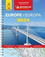 Wegenatlas Europa 2024 - Michelin Wegenatlassen, Boeken, Atlassen en Landkaarten, Nieuw, Verzenden