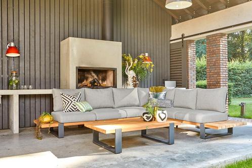 Suns Nardo loungeset soft grey rechts |, Tuin en Terras, Tuinsets en Loungesets, Ophalen of Verzenden