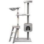 vidaXL Kattenkrabpaal met sisal krabpalen 150 cm grijs, Dieren en Toebehoren, Katten-accessoires, Verzenden, Nieuw