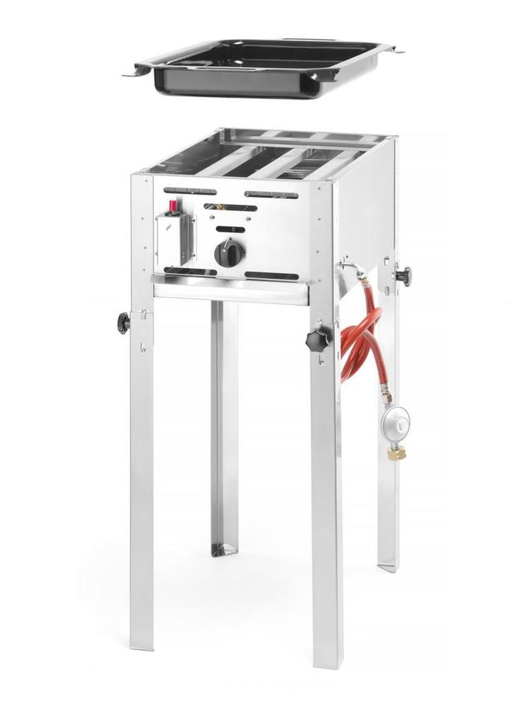 Hendi Grill Master Mini | RVS | 	34x54x84cm, Zakelijke goederen, Horeca | Keukenapparatuur, Verzenden