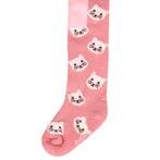 Babymaillot met antislip stippen - Oudroze met Poezenhoofdje, Kinderen en Baby's, Meisje, Nieuw, Ophalen of Verzenden, Ewers