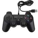 PS3 Controller Wired Zwart (Third Party) (PS3 Accessoires), Spelcomputers en Games, Spelcomputers | Sony PlayStation 3, Ophalen of Verzenden