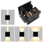 Wandlamp met LED-Verlichting NJOY Cube Zwart 6 Watt, Ophalen of Verzenden, Nieuw