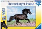 Zwarte Hengst Puzzel (200 XXL stukjes) | Ravensburger -, Nieuw, Verzenden