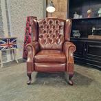Relaxfauteuil Chesterfield, Lazychester , cognac, Huis en Inrichting, Fauteuils, Nieuw