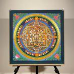 Painting of Tibetan Tradition - Mandala Kalachakra - Journey