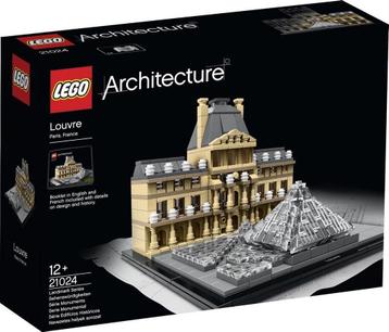 LEGO Architecture Het Louvre - 21024 (Nieuw) beschikbaar voor biedingen