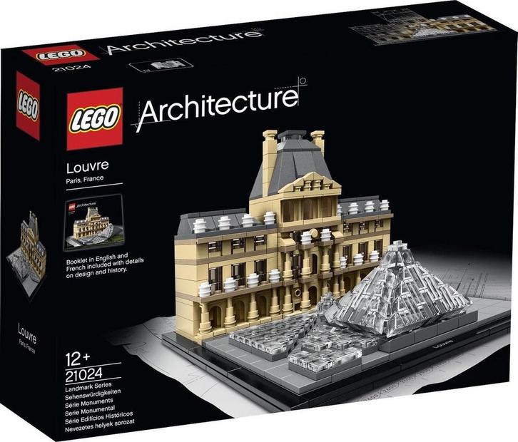 LEGO Architecture Het Louvre - 21024 (Nieuw), Kinderen en Baby's, Speelgoed | Duplo en Lego, Nieuw, Verzenden