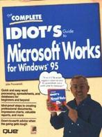 The complete idiots guide to Microsoft Works for Windows 95, Boeken, Informatica en Computer, Gelezen, Que Development Group, Verzenden