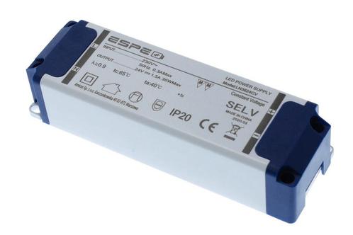 LED voeding - 24 Volt - 1.5A - 36W - ESPE, Doe-het-zelf en Verbouw, Elektra en Kabels, Ophalen of Verzenden