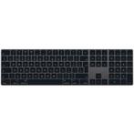 Apple Magic Keyboard met Numpad Space Gray (toetsenbord), Ophalen of Verzenden, Apple, Zo goed als nieuw, Draadloos