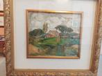 Giovanni Omiccioli (1901-1975) - Fattoria dellacqua, Antiek en Kunst, Kunst | Schilderijen | Klassiek