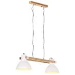 vidaXL Hanglamp industrieel 25 W E27 109 cm wit, Verzenden, Nieuw