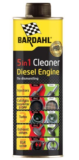 Bardahl 5 in 1 Diesel motor reiniger 500ML, Auto diversen, Overige Auto diversen, Verzenden