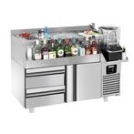 GGM Gastro | Bar & Dranken koelwerkbank - 1200x600mm - 150 |, Verzenden, Nieuw in verpakking