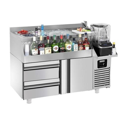 GGM Gastro | Bar & Dranken koelwerkbank - 1200x600mm - 150 |, Zakelijke goederen, Horeca | Meubilair en Inrichting, Verzenden