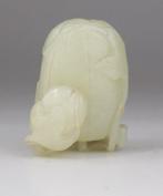 Snuiftabak-fles - Jade - Chinese Jade Snuff Bottle
