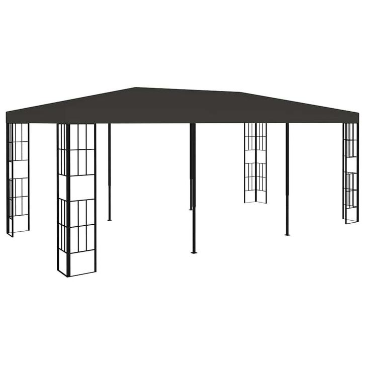 vidaXL Prieel 3x6 m antraciet, Tuin en Terras, Partytenten, Nieuw, Verzenden