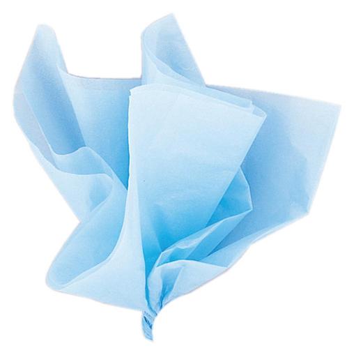 Vloeipapier Lichtblauw 31cm 10st, Hobby en Vrije tijd, Feestartikelen, Nieuw, Verzenden