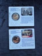 Luxemburg. 2 Euro 2025 Henri + Schuman (2 stuks) (Zonder