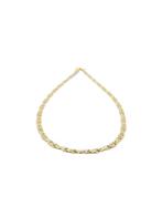 Halsketting - 18 karaat Geel goud, Sieraden, Tassen en Uiterlijk, Kettingen, Nieuw