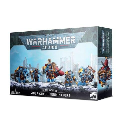 Space Wolves Wolf Guard Terminators (Warhammer Nieuw), Hobby en Vrije tijd, Wargaming, Nieuw, Ophalen of Verzenden