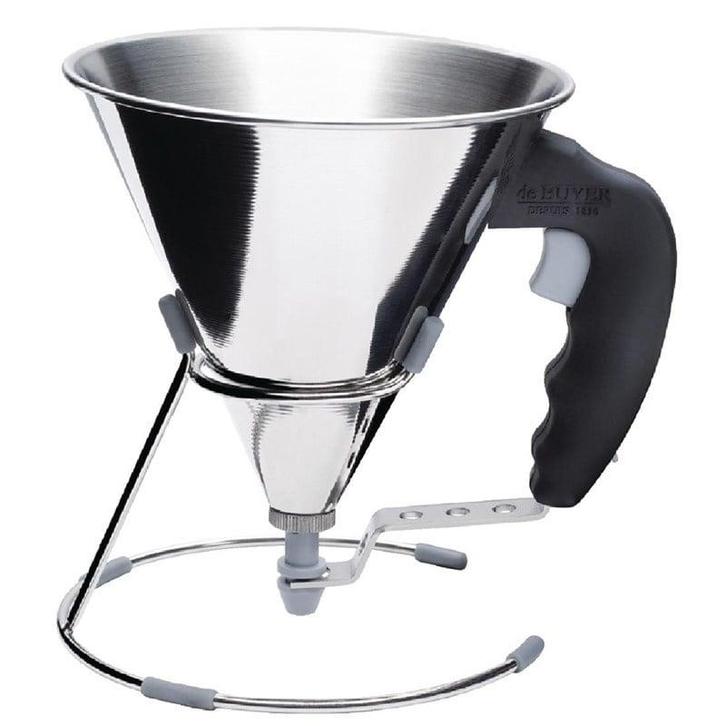 Doseertrechter RVS 0,8L |  15(Ø)x15,5(h)cm De Buyer, Zakelijke goederen, Horeca | Keukenapparatuur, Nieuw in verpakking, Verzenden