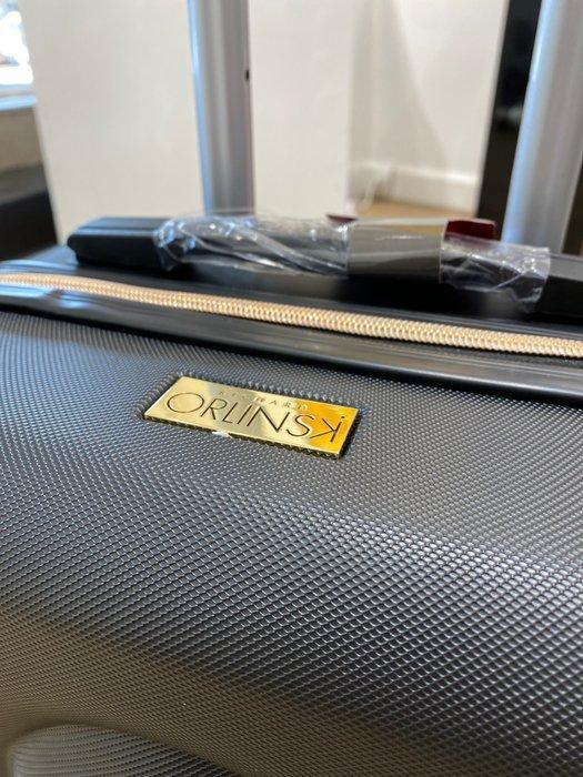 Richard Orlinski (1966) - Valise cabine (noire & or), Antiek en Kunst, Kunst | Designobjecten