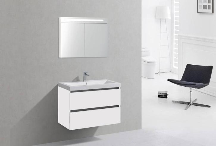 Sani Royal Badkamermeubel Trento Greeploos, Huis en Inrichting, Badkamer | Badkamermeubels