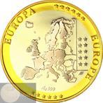 Monaco. Zilveren penning Europa met vergulde details z.j.