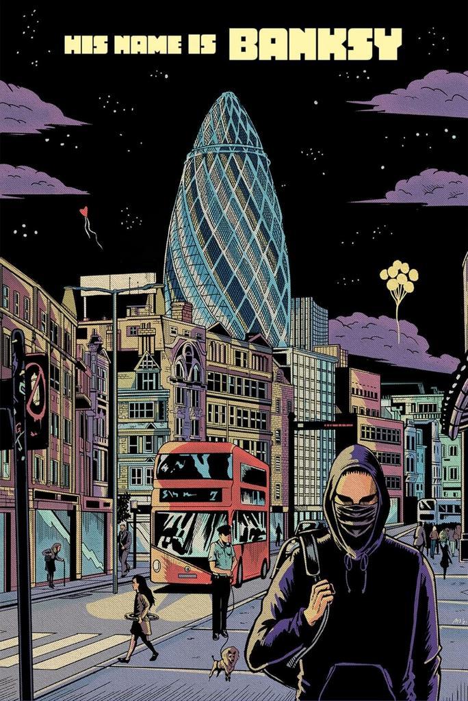 Banksy: A Graphic Novel (His Name Is Banksy) [HC], Boeken, Strips | Comics, Nieuw, Verzenden