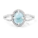 Zonder minimumprijs - Ring Platina - 1.50ct. tw. Toermalijn, Nieuw