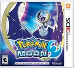 3DS Pokemon Moon, Spelcomputers en Games, Zo goed als nieuw, Verzenden
