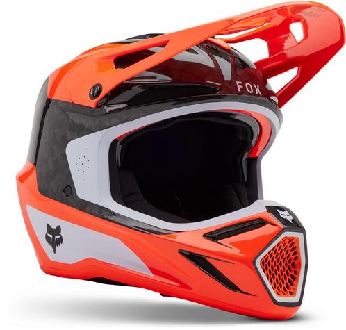FOX V3 RS Infinite MIPS Oranje Crosshelm, Motoren, Kleding | Motorhelmen, Offroadhelm, Heren, XXL, Nieuw met kaartje, Overige merken