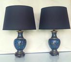 Lamp (2) - Vazen - Inspiratie Asiatique - Hout, Messing,