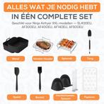 Nevana Airfryer Accessoires - Pizza pan - Spiesrek - Rooster, Ophalen of Verzenden, Zo goed als nieuw