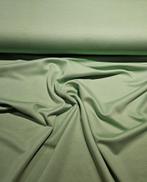 Stoffen en lappen zacht groen stretch, Hobby en Vrije tijd, Stoffen en Lappen, 200 cm of meer, Nieuw, Groen, Overige materialen