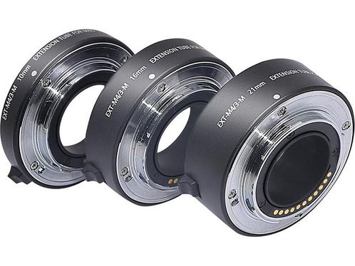 McoPlus MFT-mount Tussenring Metaal Macro Set 10 + 16 + 21, Huis en Inrichting, Woonaccessoires | Overige, Nieuw, Verzenden