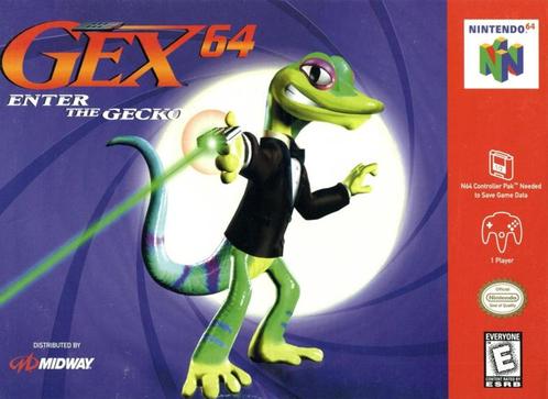 Gex 64 Enter the Gecko (Losse Cartridge) (N64 Games), Spelcomputers en Games, Games | Nintendo 64, Zo goed als nieuw, Ophalen of Verzenden
