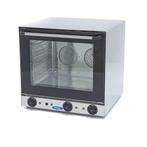 Heteluchtoven - Grillen en Stomen - 4 Bakplaten - Ingebouwde, Verzenden, Nieuw in verpakking, Ovens, Magnetrons en Steamers