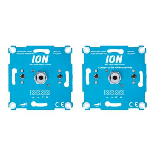 ION LED Master Dimmer + Slave Dimmer | voor hotelschakeling, Doe-het-zelf en Verbouw, Elektra en Kabels, Nieuw, Ophalen of Verzenden
