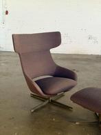 Artifort Kalm Fauteuil | Poef (NIEUWSTAAT), Huis en Inrichting, Fauteuils, Stof, 75 tot 100 cm, Ophalen of Verzenden, Zo goed als nieuw