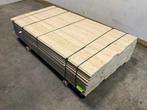 Veiling - 60x Vuren blokhutprofiel mes- en groef 209x14,5x2,, Doe-het-zelf en Verbouw, Nieuw