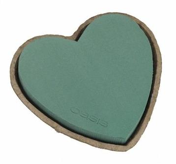 OASIS Biolit Heart 33 cm Steekschuim voor Verse Bloemen beschikbaar voor biedingen