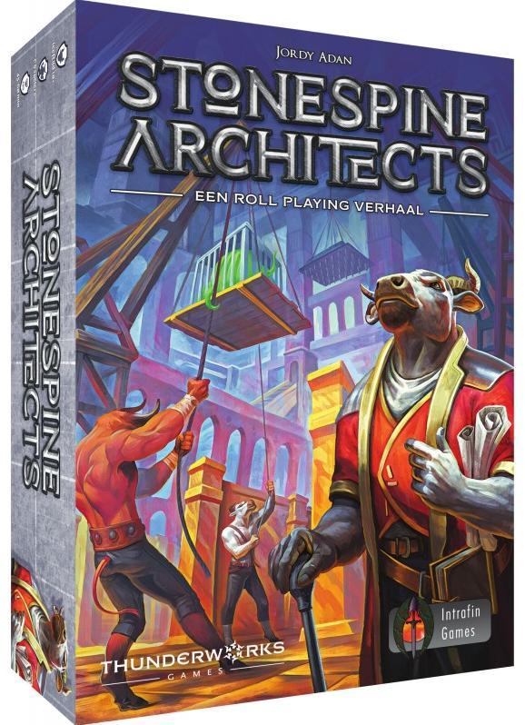Stonespine Architects (NL versie) | Intrafin Games -, Hobby en Vrije tijd, Gezelschapsspellen | Bordspellen, Nieuw, Verzenden
